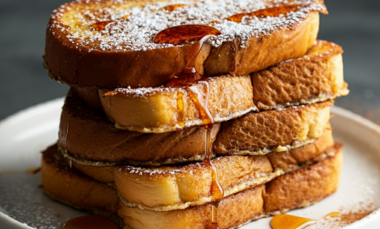 Eggless French Toast