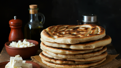 No-Oven Turkish Bread With Only 3 Ingredients (Bazlama)