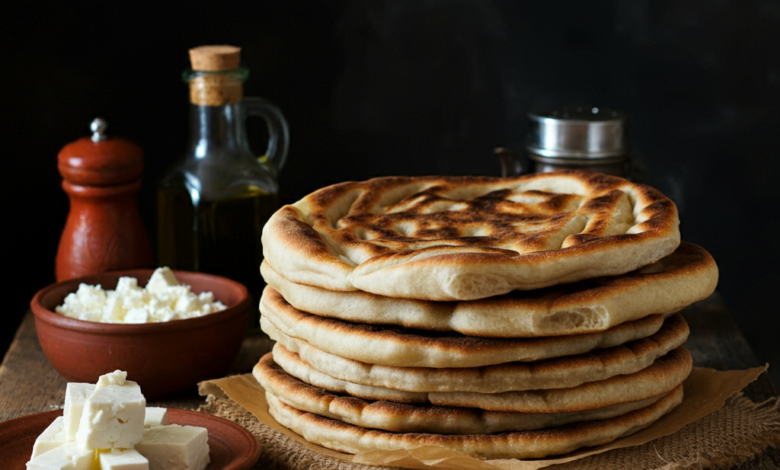 No-Oven Turkish Bread With Only 3 Ingredients (Bazlama)