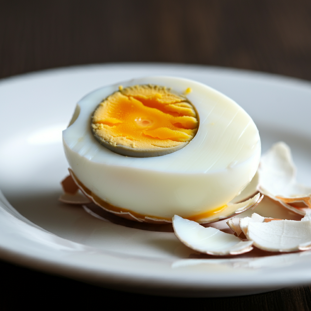 protein egg snack, easy work snack