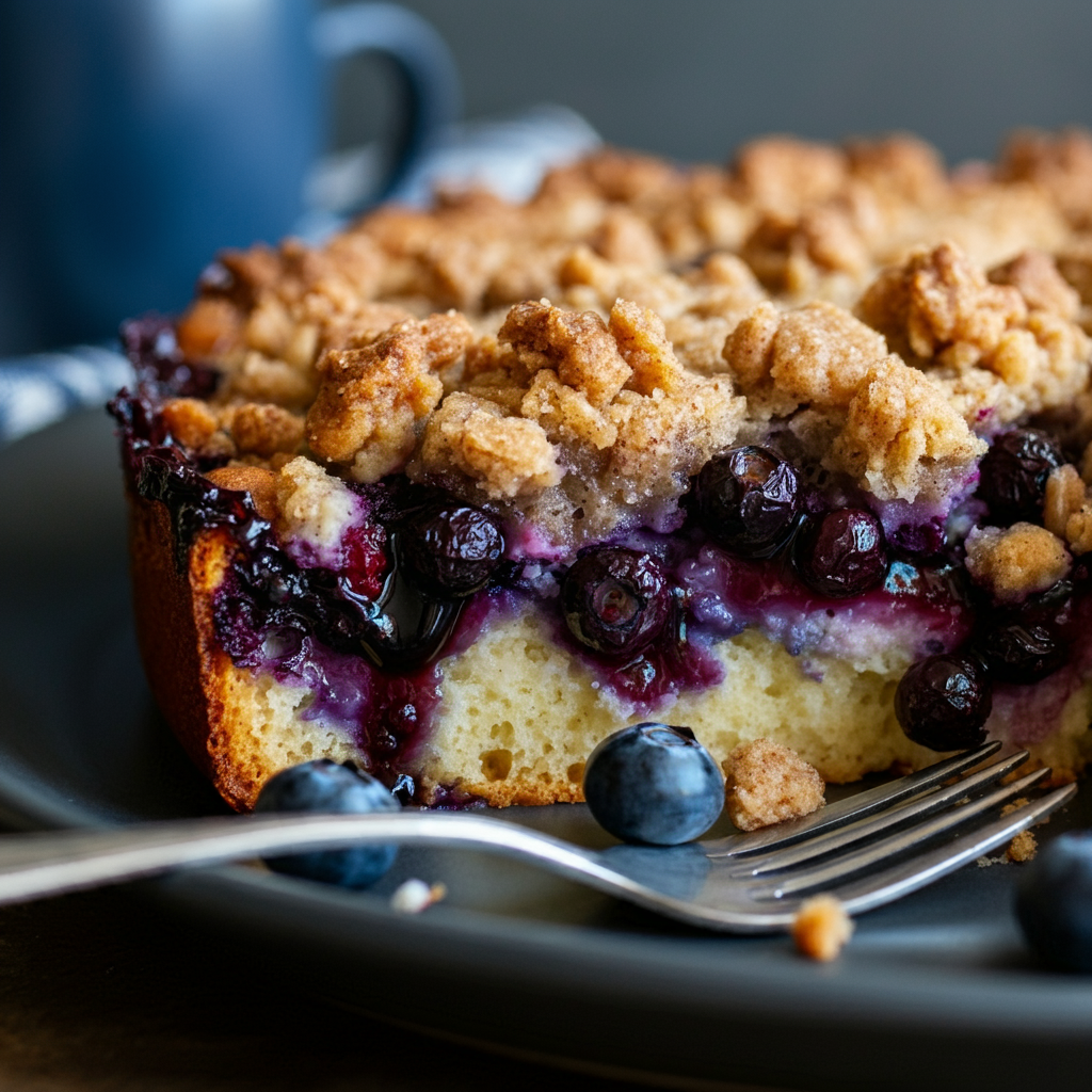 Blueberry Dump Cake