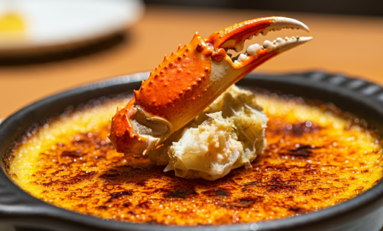 crab brulee recipe