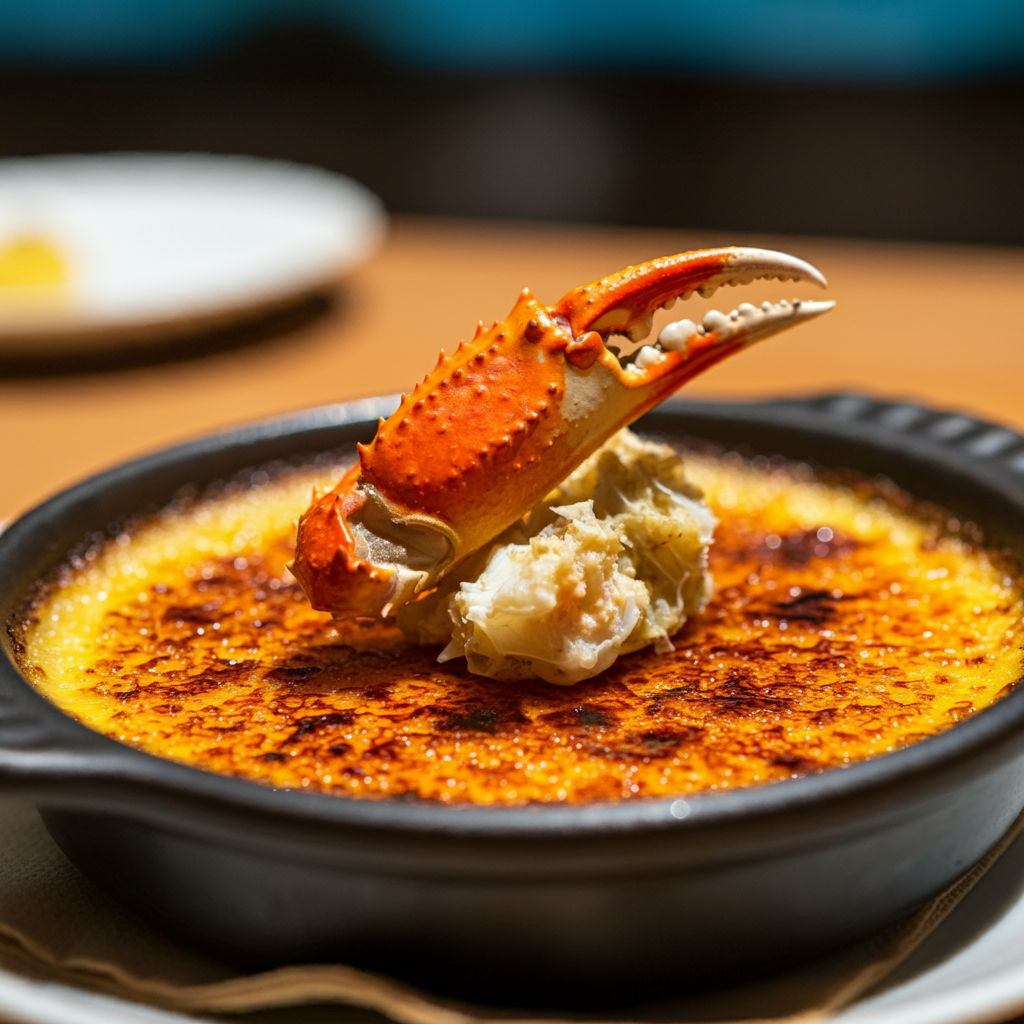 crab brulee recipe