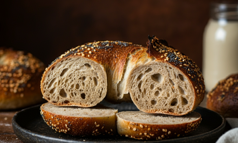 Artisanal Sourdough Bagel Recipe: A Chewy Delight with a Tangy Twist