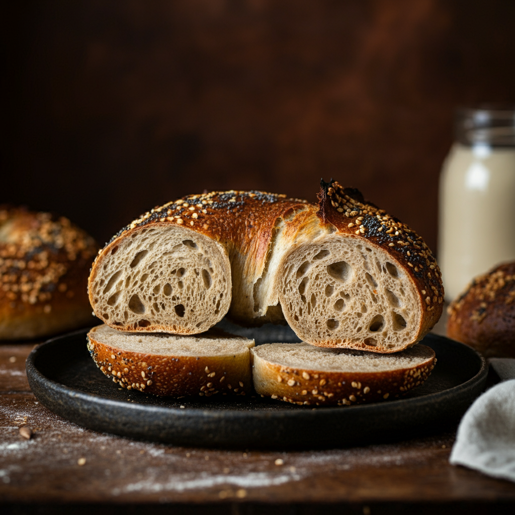 Artisanal Sourdough Bagel Recipe: A Chewy Delight with a Tangy Twist