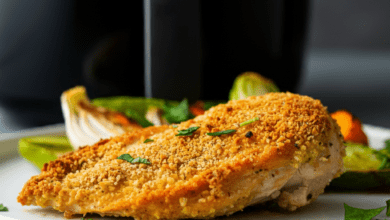 Air Fryer Crispy Chicken Breast