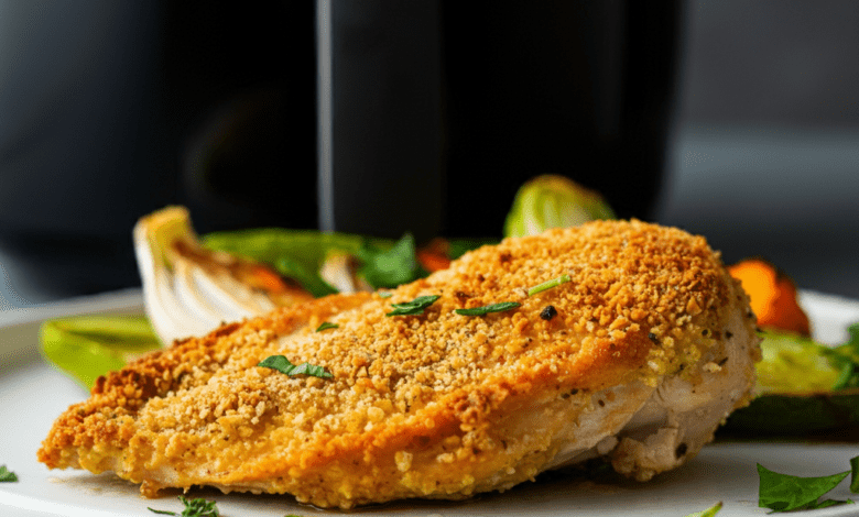 Air Fryer Crispy Chicken Breast