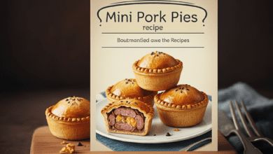 Mini Pork Pies Recipe: Easy To Make And Tasty Mini Pork Pies are a delightful British classic that has evolved over centuries. Traditionally enjoyed as a hearty snack or portable meal, pork pies are...