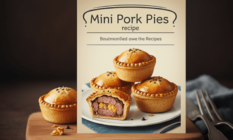 Mini Pork Pies Recipe: Easy To Make And Tasty Mini Pork Pies are a delightful British classic that has evolved over centuries. Traditionally enjoyed as a hearty snack or portable meal, pork pies are...