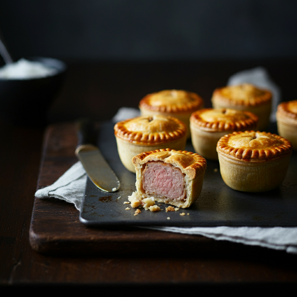 Mini Pork Pies Recipe: Easy To Make And Tasty Mini Pork Pies are a delightful British classic that has evolved over centuries. Traditionally enjoyed as a hearty snack or portable meal, pork pies are...