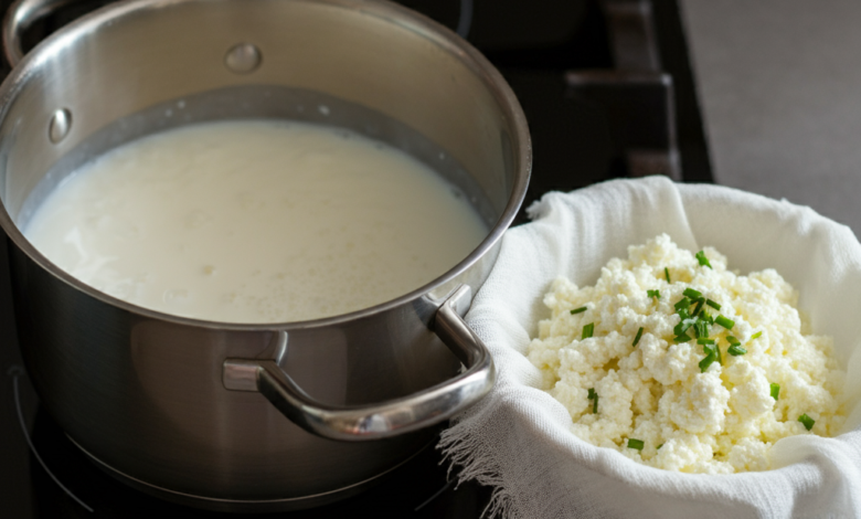 Homemade Cottage Cheese