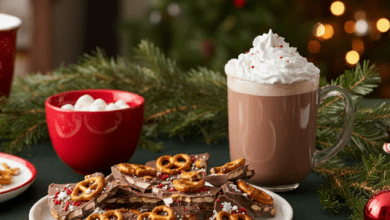 Christmas Crack with Pretzels