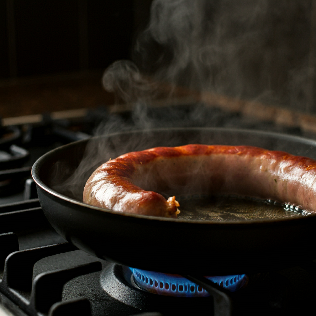 Steaming Boudin