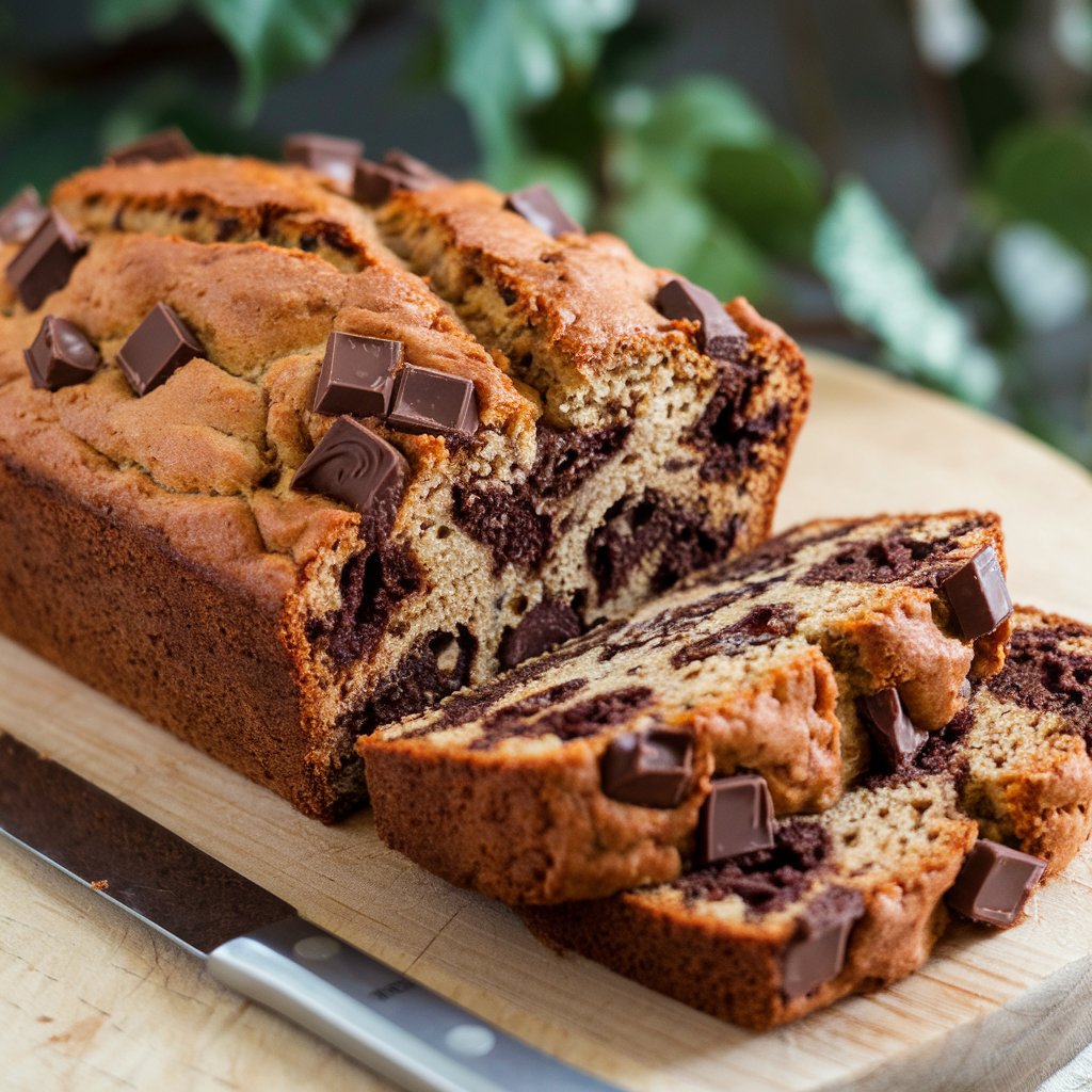 chocolate chunk banana bread