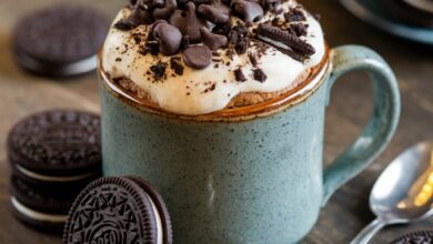 5min Oreo Mug Cake Recipe: Quick, Easy, and Delicious