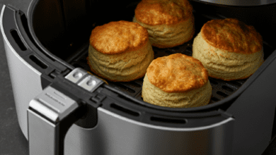 air fryer biscuits without