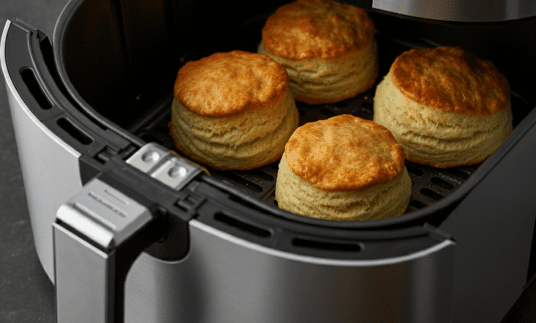 air fryer biscuits without