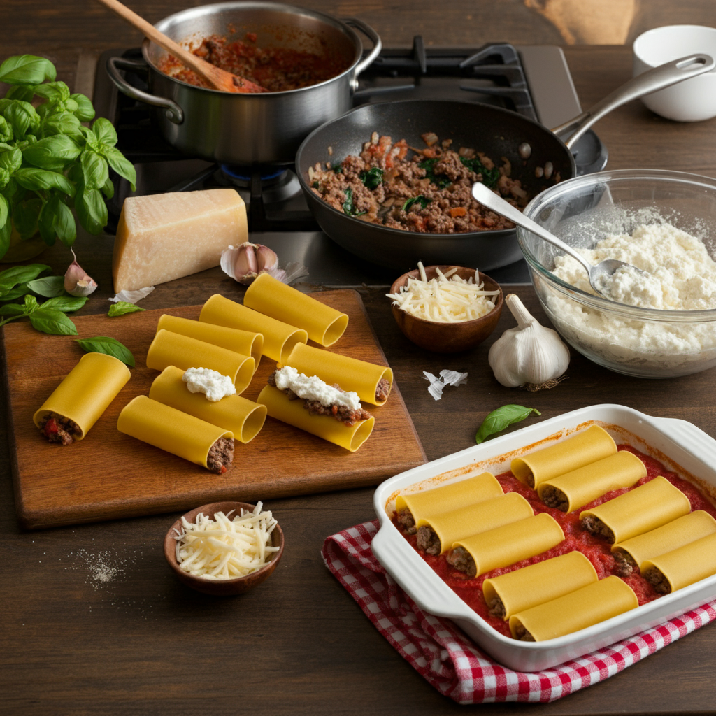 Hearty Beef Cannelloni Recipe
