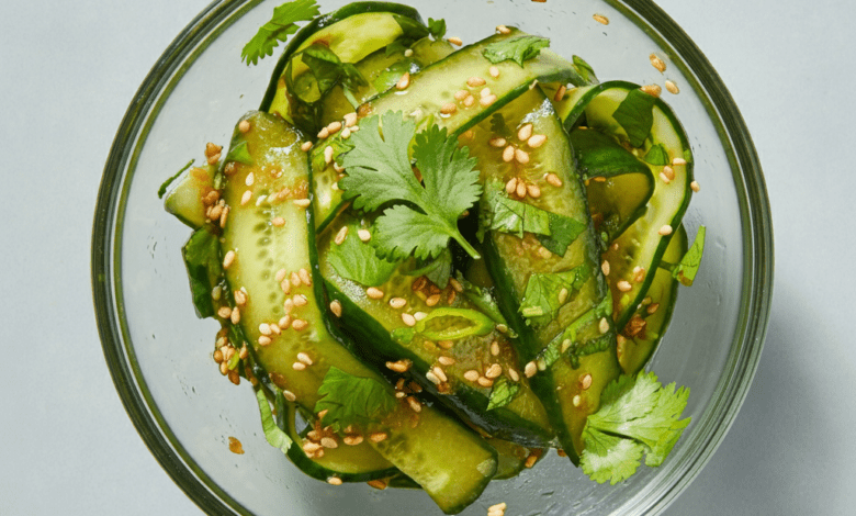 Din Tai Fung Cucumber Salad