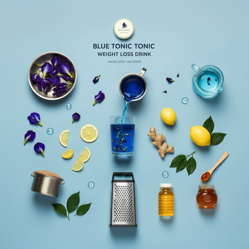 Blue Tonic Weight Loss Drink Recipe