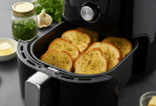 Garlic bread in air fryer