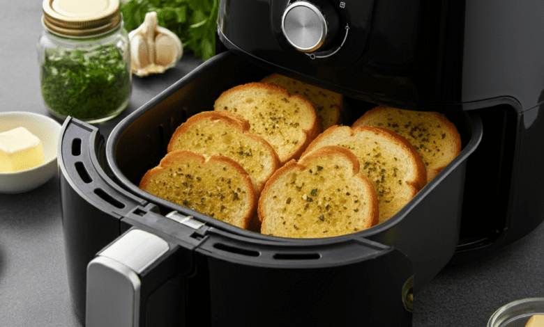 Garlic bread in air fryer