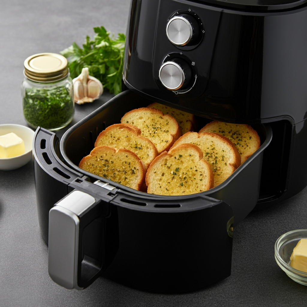 Garlic bread in air fryer